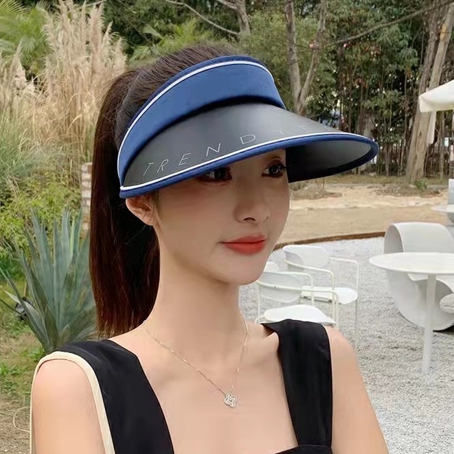 Mũ rộng vành nữ HALA nón cói nữ nữa đầu đi biển mùa hè chống nắng năng động cá tính