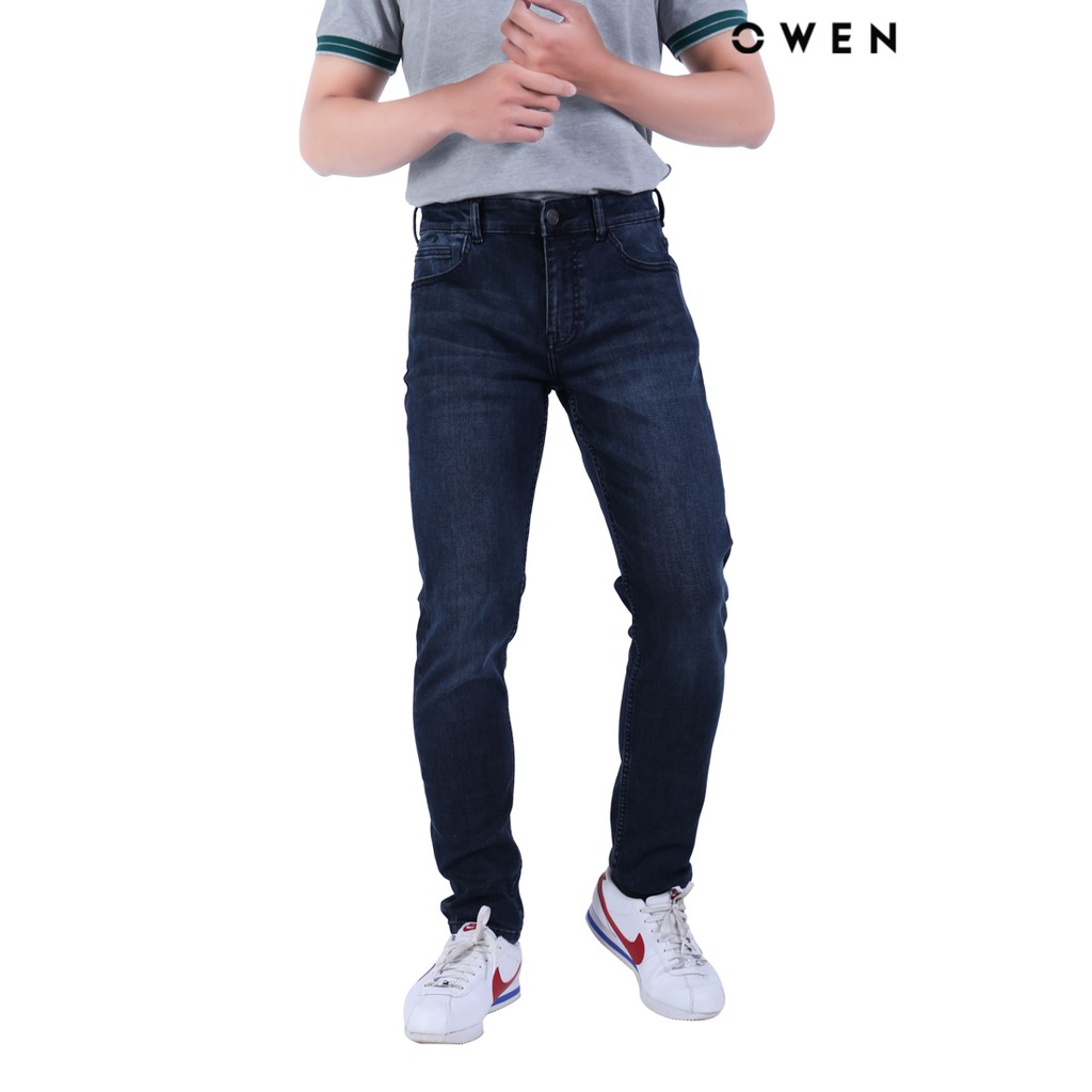 [Mã FASHIONMALLT4 giảm 15% tối đa 30K đơn 150k] Quần Jean dài Owen Slimfit - QJSL21825 | BigBuy360 - bigbuy360.vn