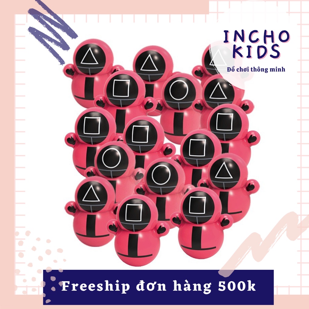 [Hàng có sẵn – TRỢ GIÁ] Lật Đật Squid Game INCHO KIDS