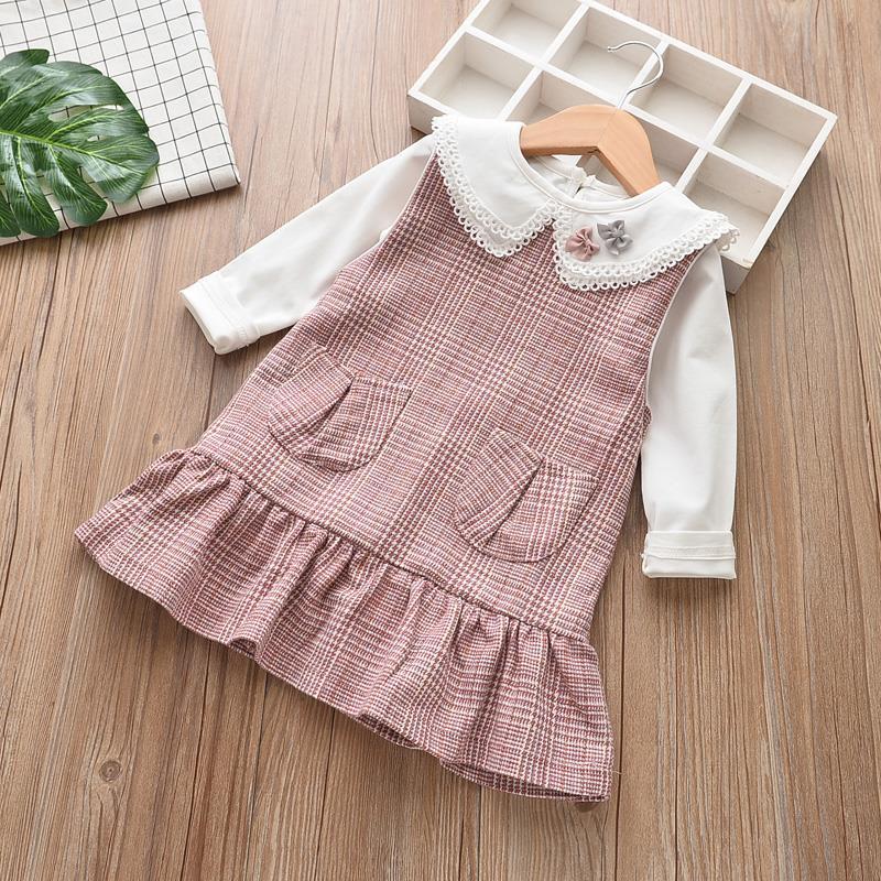 Áo Sơ Mi Cotton Dài Tay Xinh Xắn Dành Cho Bé Gái