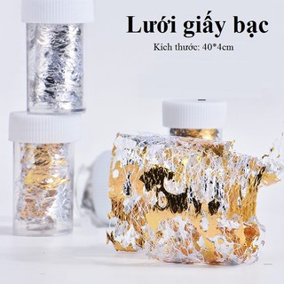 Lưới giấy bạc đắp ẩn trang trí móng