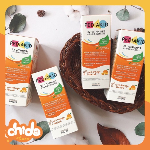 Siro uống vitamin Pediakid 22 Pháp