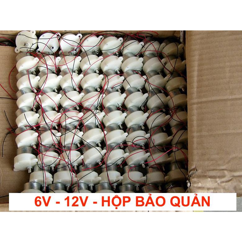 Động cơ motor mô tơ giảm tốc mini 300 điện áp 3V - 9V - tốc độ 5 vòng trên phút - LK0018
