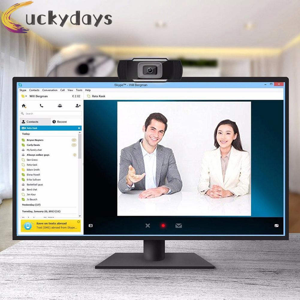 Webcam HD cổng USB độ phân giải cao cho máy tính | BigBuy360 - bigbuy360.vn