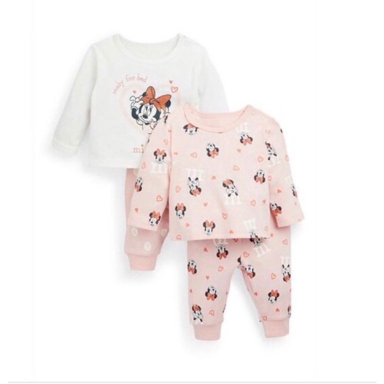 Bộ nỉ da cá Minnie-size 1-6y