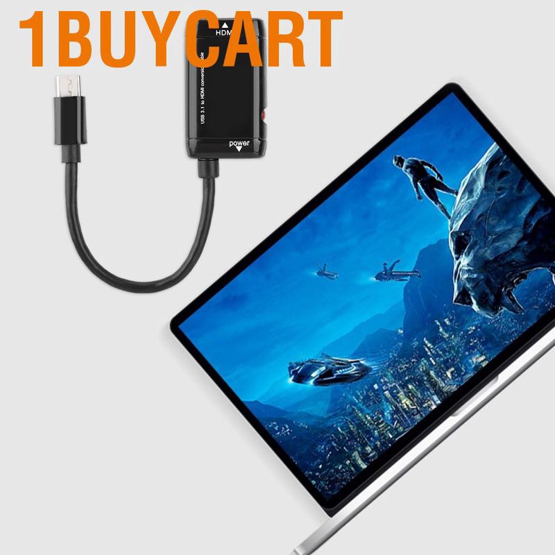 1 Dây Cáp Chuyển Đổi Usb-C Type C Sang Hdmi Usb 3.1 Cho Mhl Android Phone Tablet