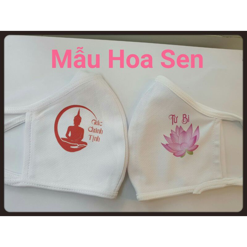 Khẩu Trang Vải In Hình Theo Yêu Cầu( Khẩu Trang Ba Lớp Vải tiêu chuẩn Xuất Khẩu) | BigBuy360 - bigbuy360.vn
