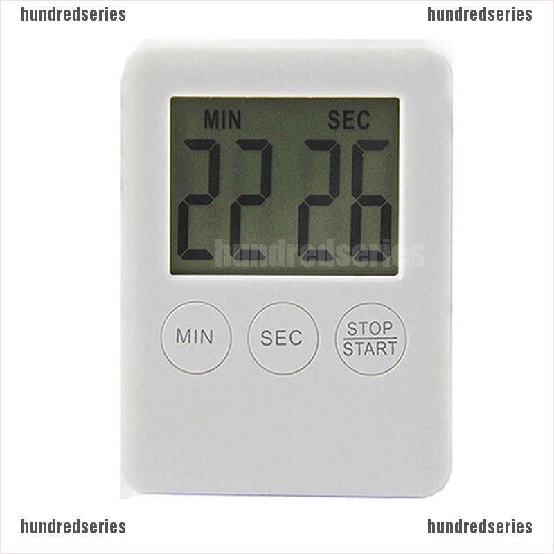 [Hundred] Large LCD Digital Kitchen Cooking Timer Count Down Up Clock Alarm Magnetic [Series]