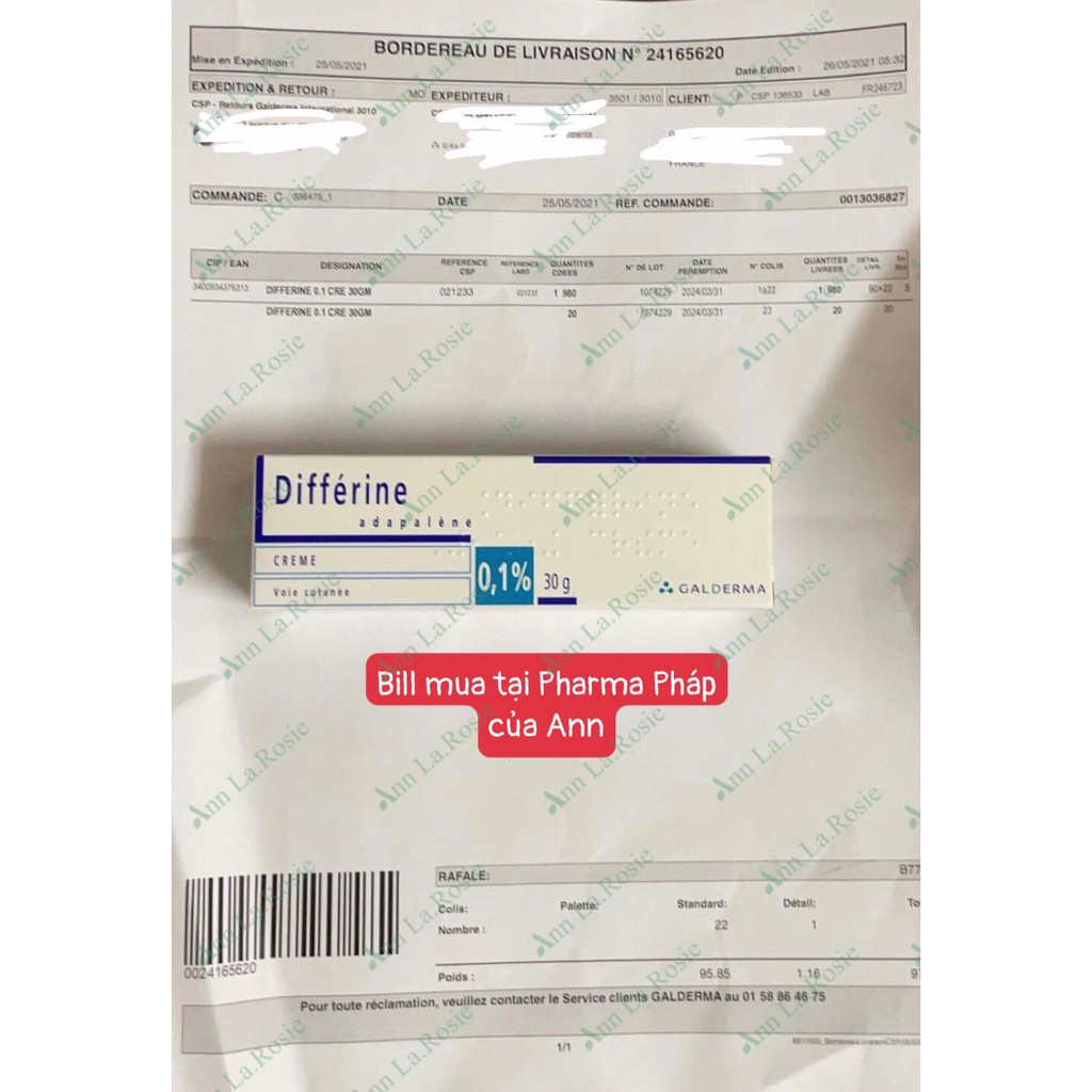 Kem Diff 0.1% Nội địa Pháp giảm mụ.n, trẻ hoá da ( đủ bill) | BigBuy360 - bigbuy360.vn