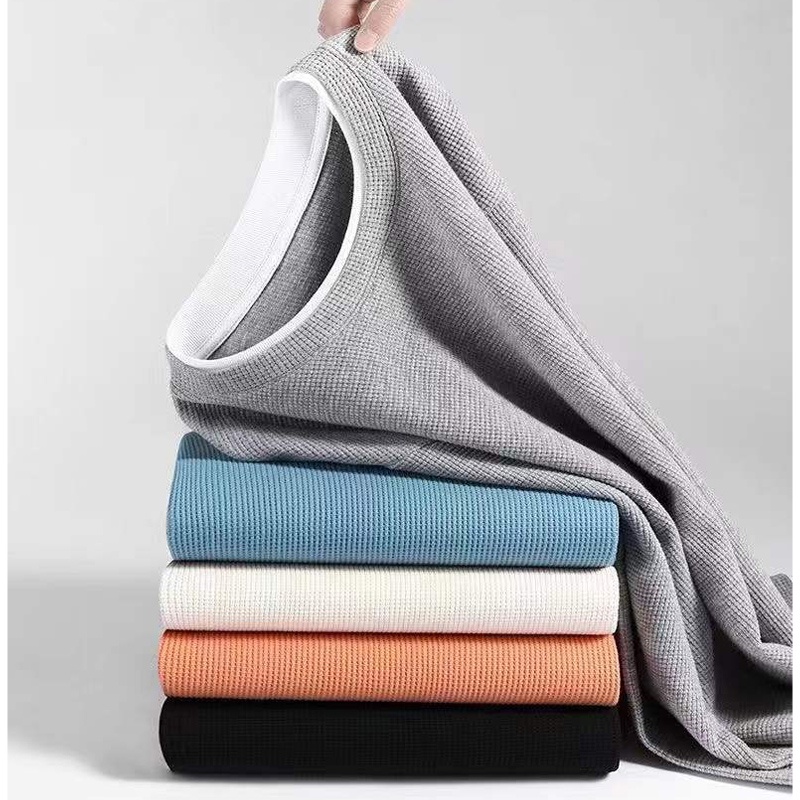 Áo Thun Nam Dài Tay Cổ Tròn Giả Hai Lớp Thời Trang