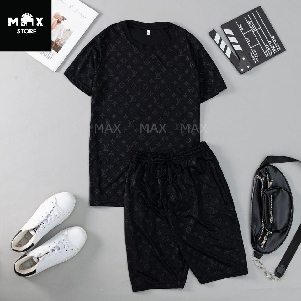 Bộ thể thao thun hè nam ngắn tay không cổ nhiều mẫu