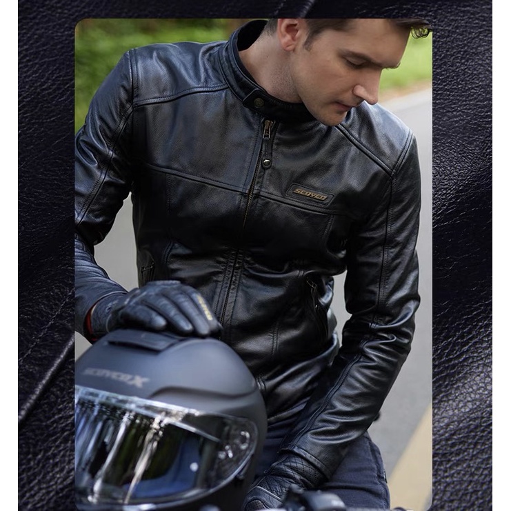 Áo giáp da đi mô tô Scoyco JK128