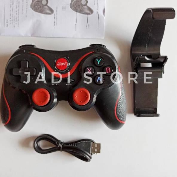 Tay Cầm Chơi Game Zt Stick T3 Kết Nối Bluetooth Cho Điện Thoại Android + Giá Đỡ