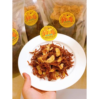 Khô heo cháy tỏi 500gr