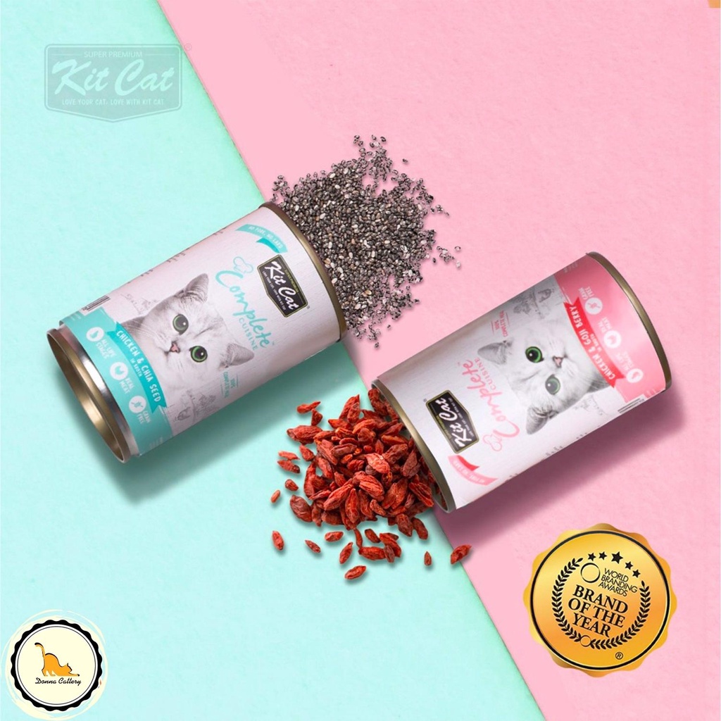 [SIÊU CAO CẤP] KITCAT COMPLETE CUISINE KIT CAT - PATE CÁ NGỪ VÀ THỊT GÀ CHO MÈO NƯỚC SỐT 150g
