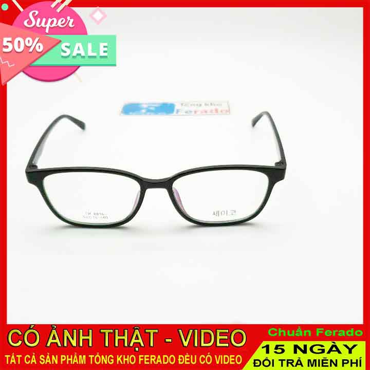 Gọng kính nhựa mắt cận TR_8816 (Black)