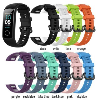 Dây đeo silicon cho đồng hồ thông minh HUAWEI Honor band 4/ honor band 5