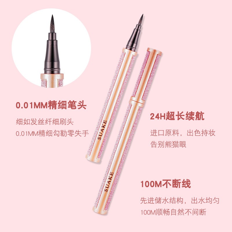 Bút dạ kẻ mắt nước nội địa trung Suake không lem không trôi dễ sử dụng giá rẻ dành cho học sinh | BigBuy360 - bigbuy360.vn