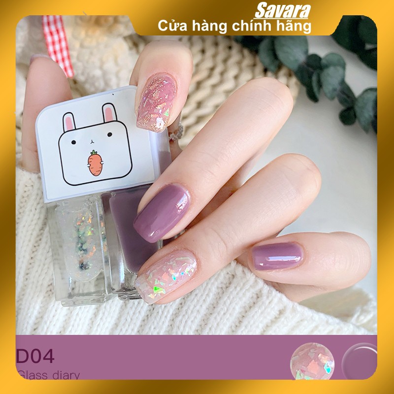 sơn móng  2 in 1 MaxFine D04