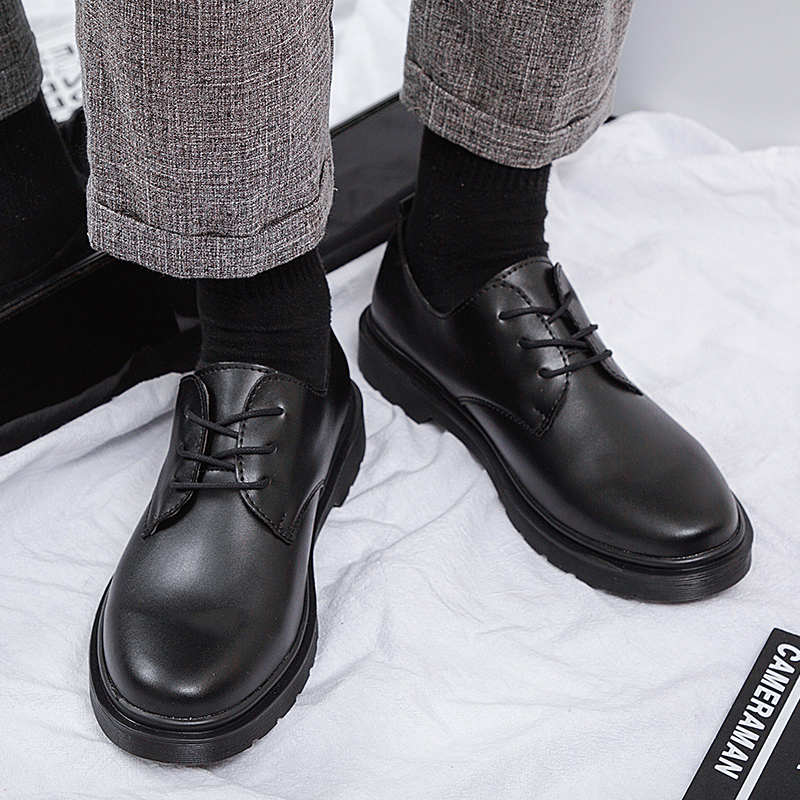 Giày da nam công sở màu đen trang trọng size 35-46 47