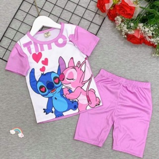 Bộ lửng thun lạnh bé gái size 20-38kg
