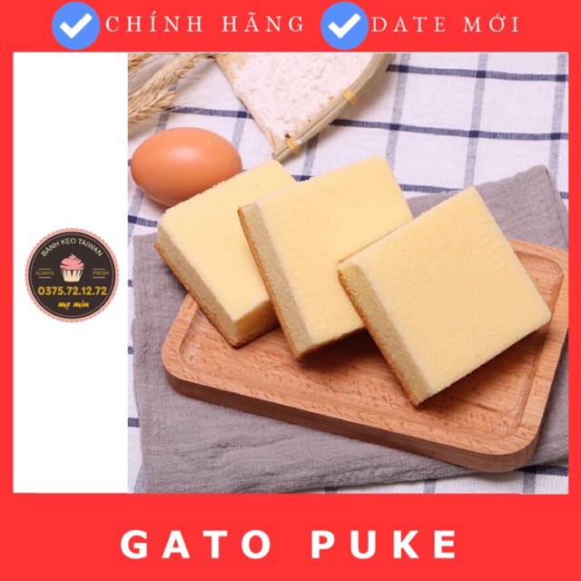 [SG sẵn ] Bánh bông lan mông lép gato puke