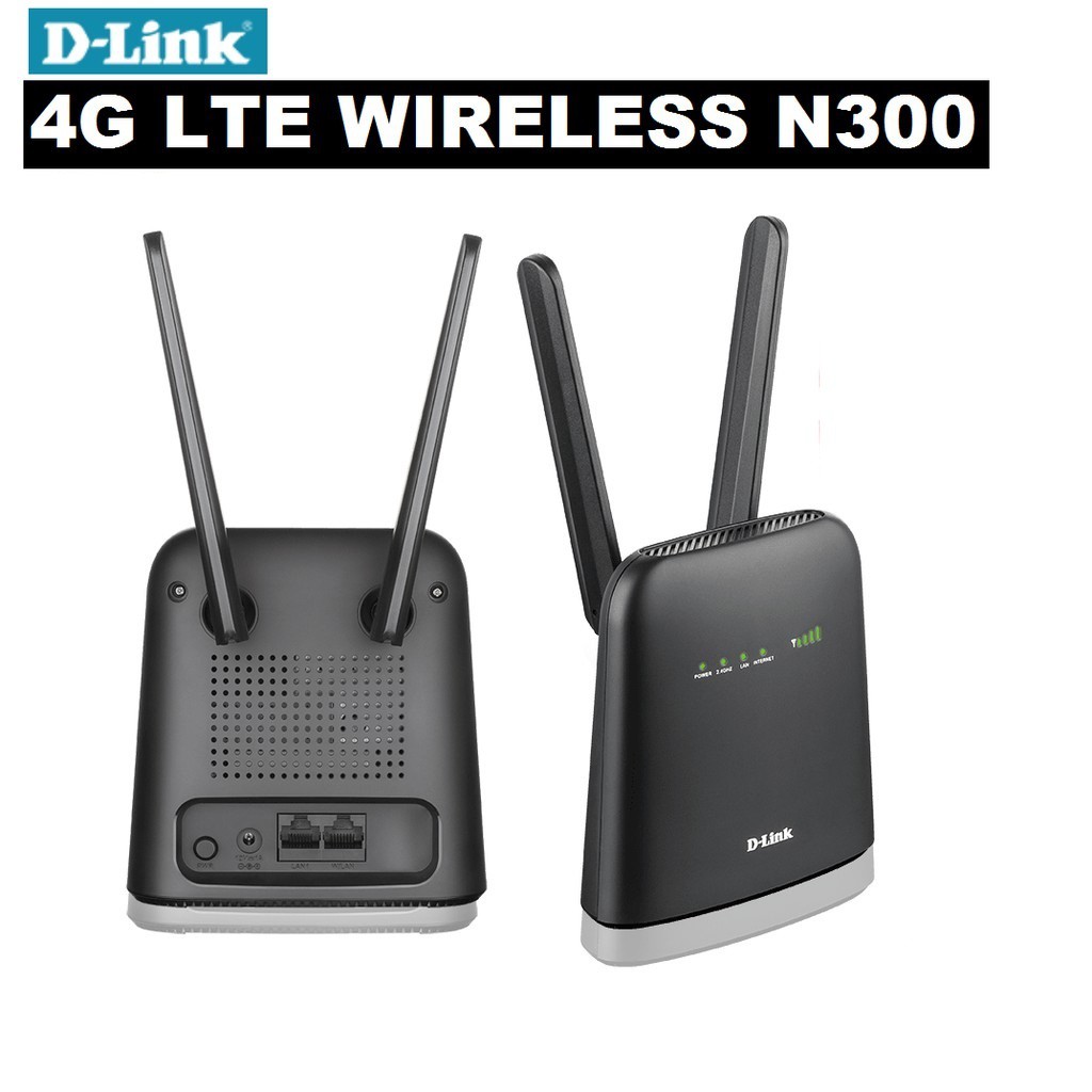 Router Wi-Fi 4G D-Link chuẩn N300 DWR-920