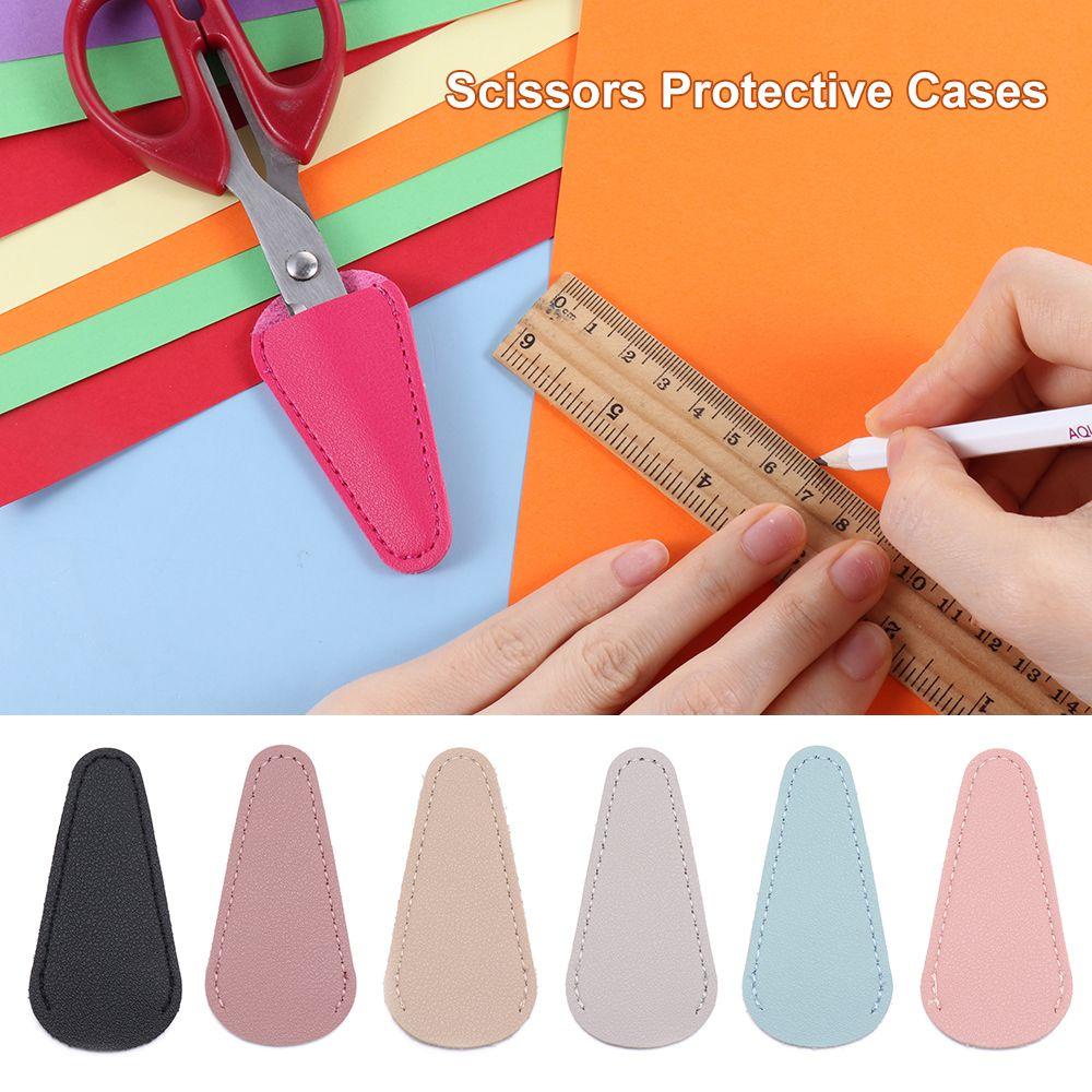 Vỏ Bọc Bảo Vệ Kéo DAPHS Bằng Da PU Thêu Họa Tiết DIY