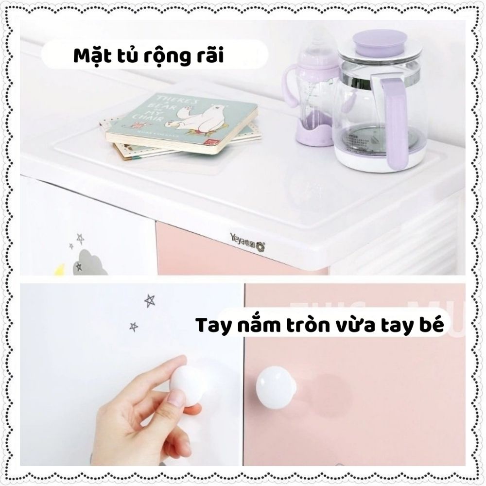 Tủ để quần áo cho em bé ,trẻ sơ sinh zozon ,tủ nhưa đựng đồ chơi, dồ dùng mỹ phẩm mini 3,4,5,6 tầng có bánh xe khóa chốt
