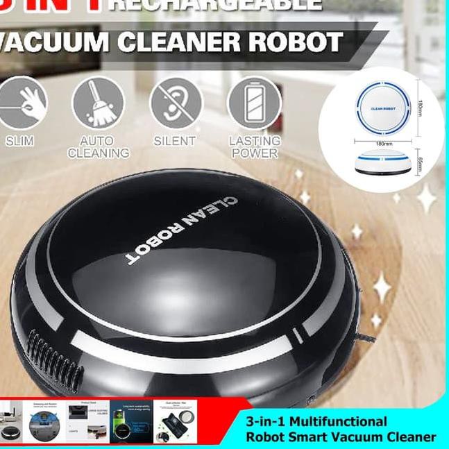 Máy Hút Bụi Tự Động Làm Sạch Sàn Nhà Chống Va Chạm | BigBuy360 - bigbuy360.vn