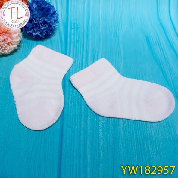 SET NÓN BAO TAY BAO CHÂN SƠ SINH -💗💗Set 3 vớ KẺ SỌC xinh xắn cho bé yê