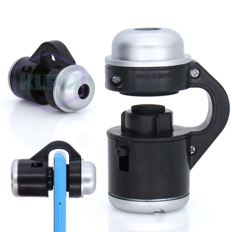 Mobile Phone Microscope Telescope Camera Clip Lens 30x Zoom LED Light Photography | BigBuy360 - bigbuy360.vn