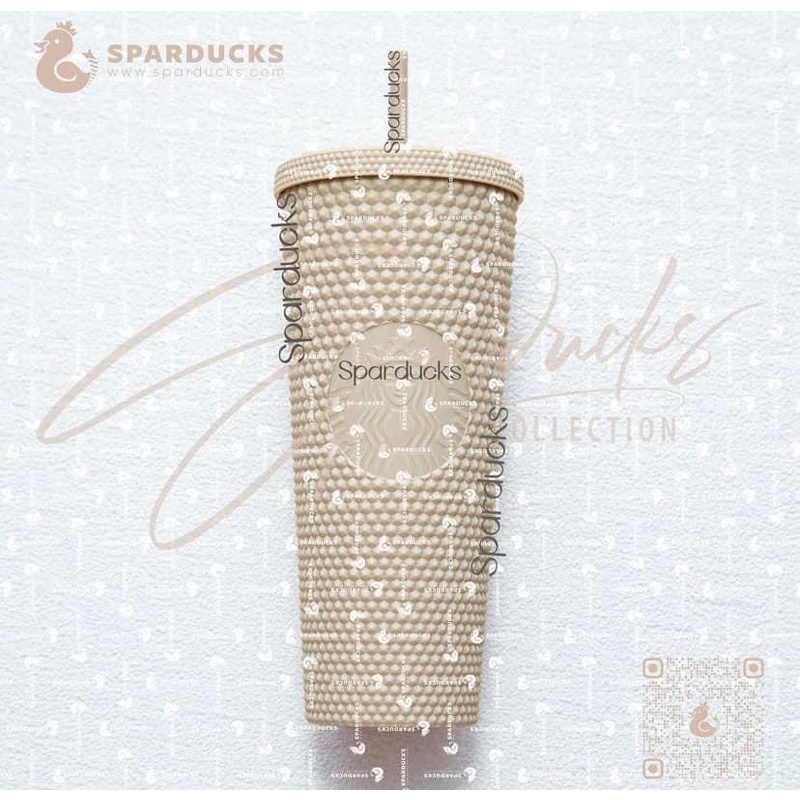 Ly studded matte Milk Tea china starbucks 2022