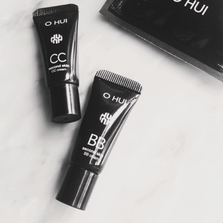 Tuýp Kem nền che khuyết điểm hoàn hảo Ohui Second Skin BB&CC Cream SPF 37/ PA+++