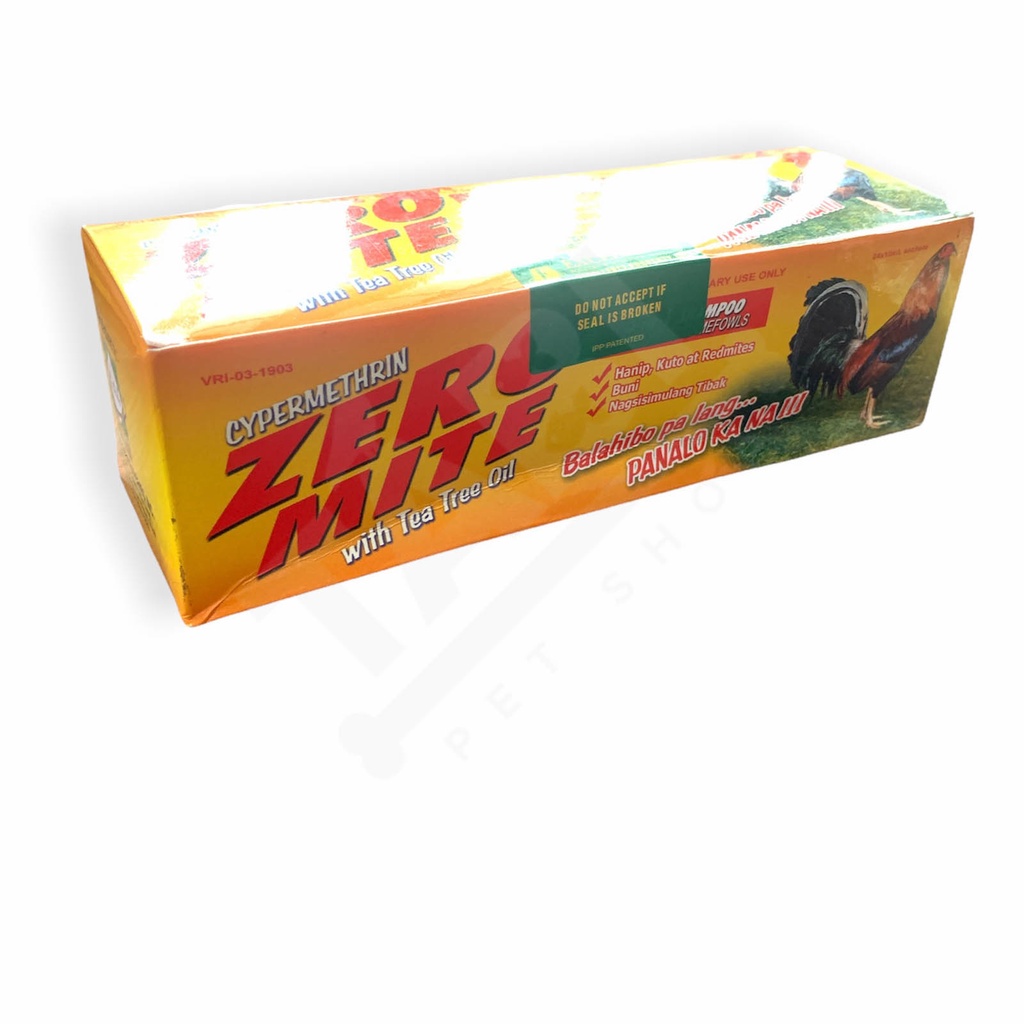 [NHẬN QUÀ KHI MUA ĐƠN 99K] Zero Mite Xà Bông Tắm Gà Đẹp Lông, Diệt Rận Mạt