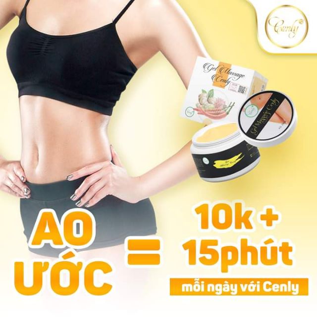 Gel Massage Cenly💯 [BÉO MẤY CŨNG GIẢM]❤️ (Tặng Kèm Bao Tay + Thước Dây)🎁🎁 | BigBuy360 - bigbuy360.vn