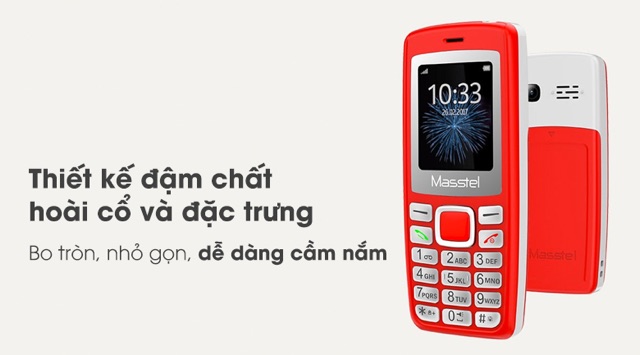 Điện Thoại Masstel Izi 120 (Xanh đậm) - Chính hãng bh 12tháng