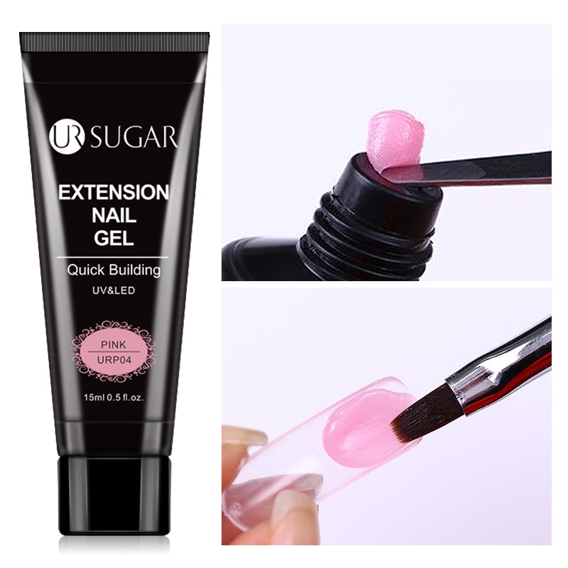 Set 8 dụng cụ đắp nối móng tay nghệ thuật UR SUGAR chuyên dụng 15ml