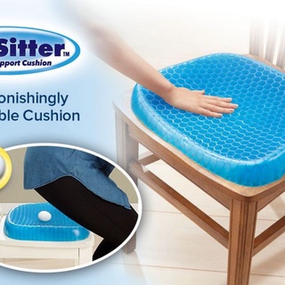 Đệm silicon lót ghế ngồi 2 lớp 3d siêu thoáng khí chống mỏi cho người ngồi lâu - đệm hỗ trợ flex lót ghế xe hơi