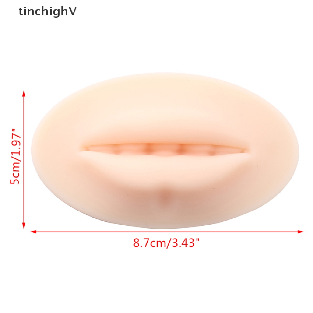 1 Khuôn Silicone Tạo Hình Môi Người 3D Có Thể Tái Sử Dụng Cho Người Mới Tập Trang Điểm