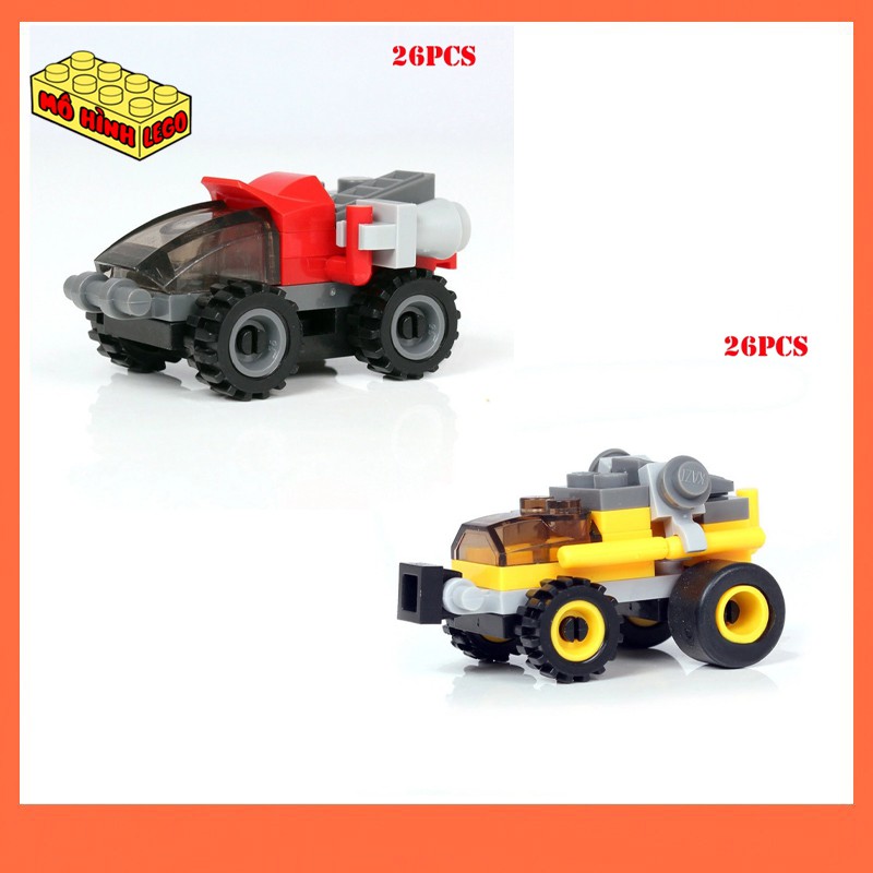 Đồ chơi lắp ráp lego giá rẻ Kazi mô hình phương tiện quân sự các loại mini cho bé