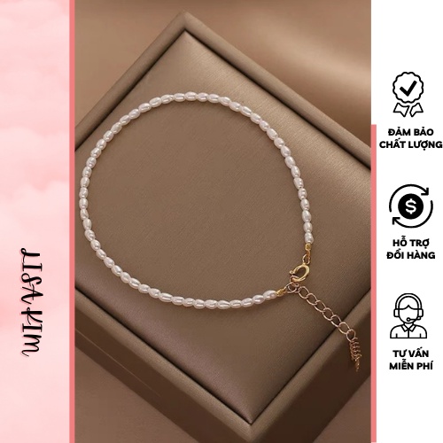 Vòng tay hạt gạo size nhí 2,5 li