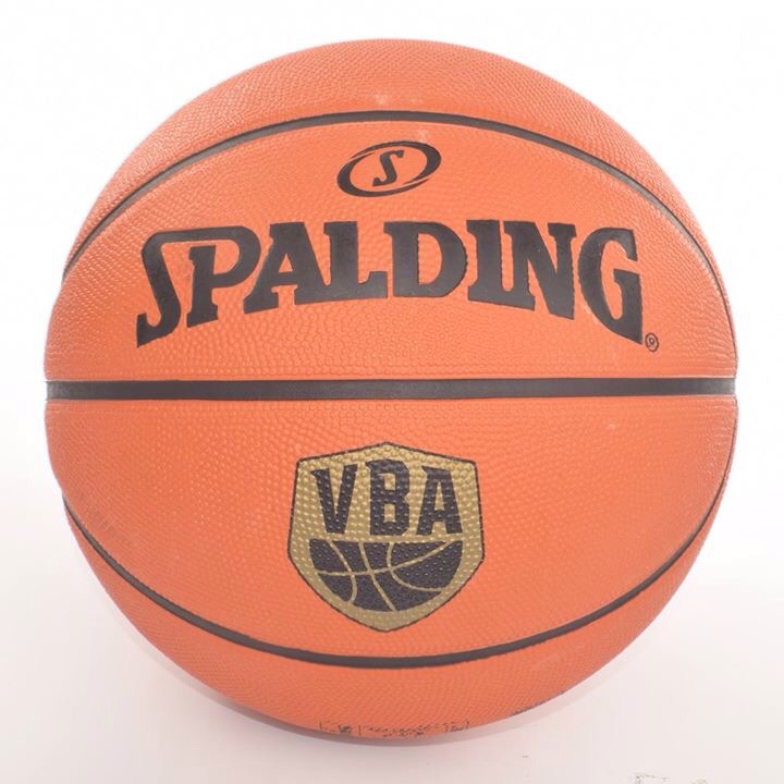 Bóng rổ Spalding VBA cao su Outdoor Size 7 + Tặng bộ kim bơm bóng và lưới đựng bóng