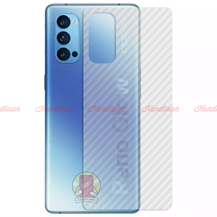 Miếng dán lưng cacbon Oppo Reno4 / Oppo Reno4 Pro