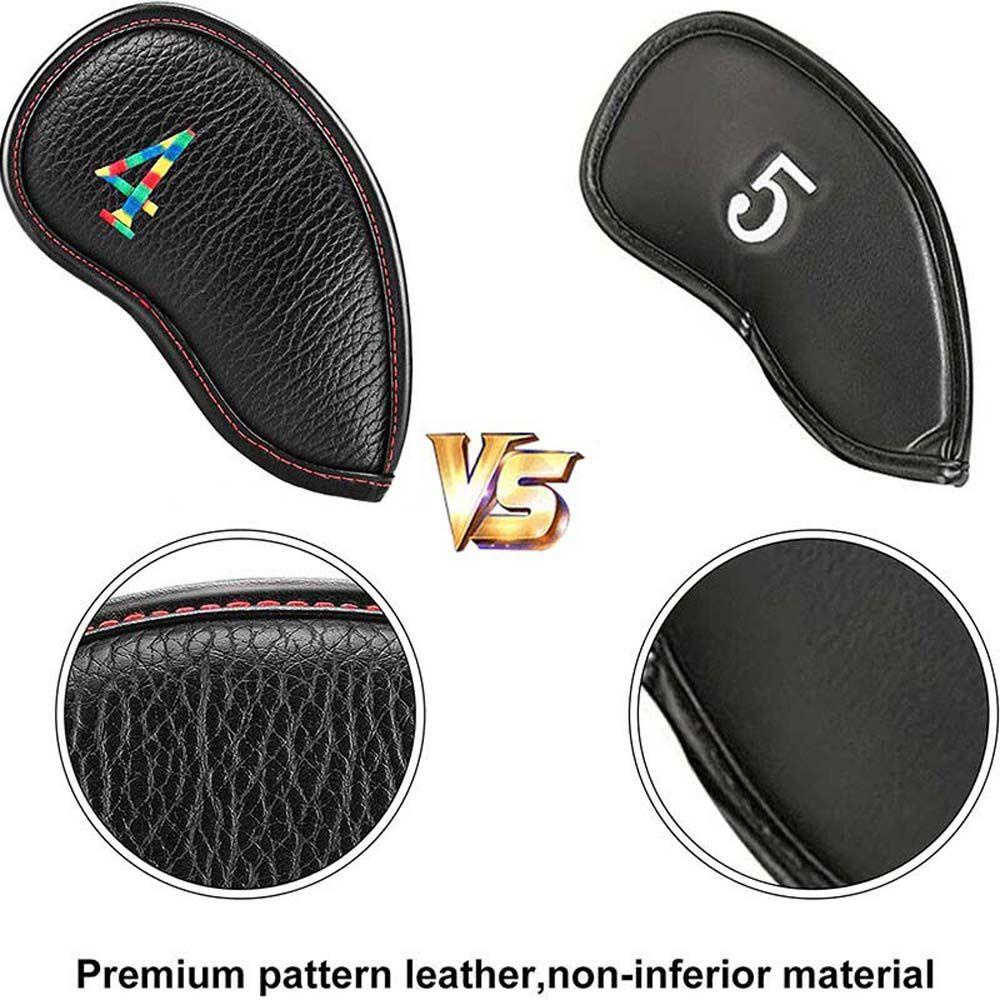 Bộ 11 Vỏ Bọc Bảo Vệ Đầu Gậy Đánh Golf Bằng Sắt Siêu Bền Tiện Dụng