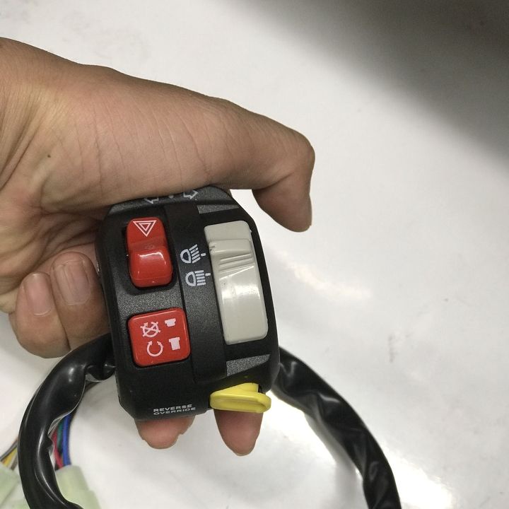 Cùm Công Tắc HoneyWell 7 Chức Năng Cho Satria Sonic Raider Wave Dream Future Msx Sirius Jupiter