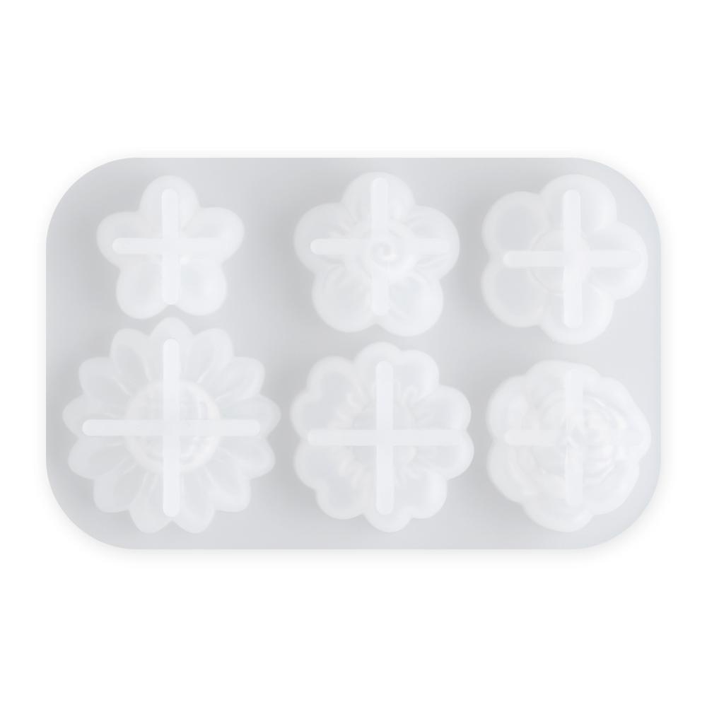 KRNY Khuôn Silicone Làm Trang Sức Thủ Công Hình Hoa Sen