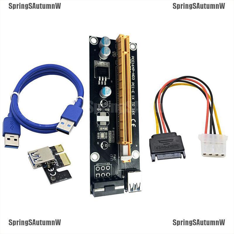 Card Mở Rộng Pci-E 1x Sang 16x Usb 3.0 Chất Lượng Cao