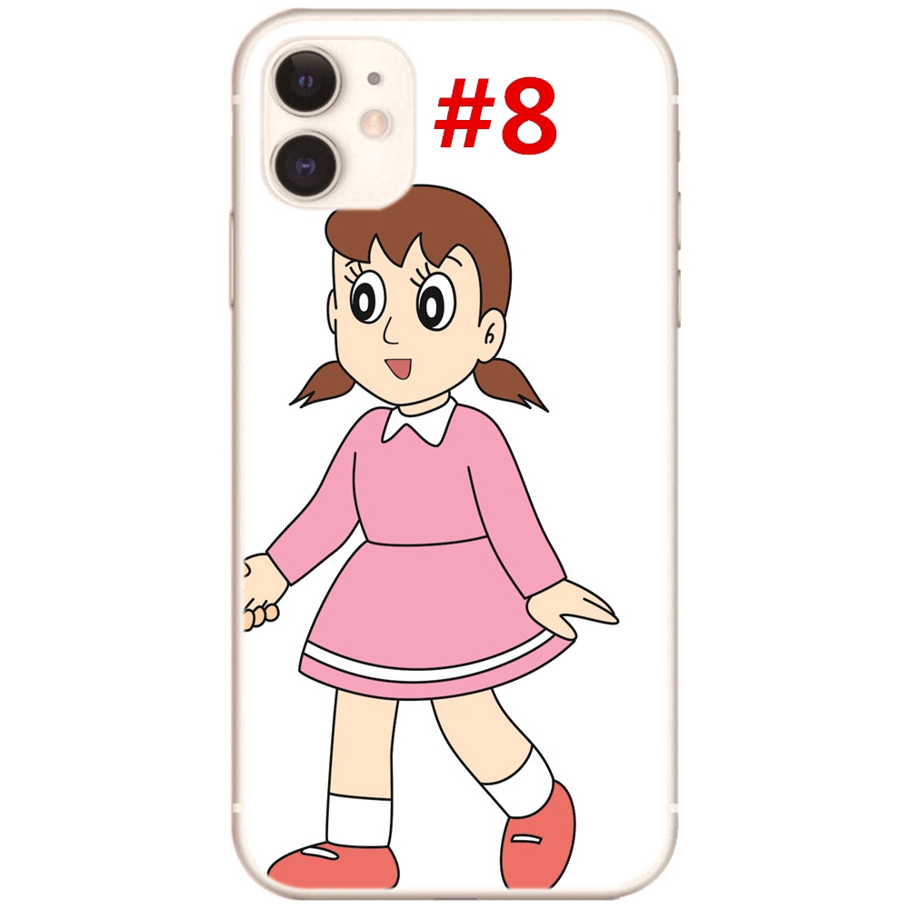 Cartoon Cute Doraemon Back Cover iPhone 12 Pro Max 5G/i12 Mini/SE 2020/iPhone 4 4S 4G Soft TPU Case Shockproof