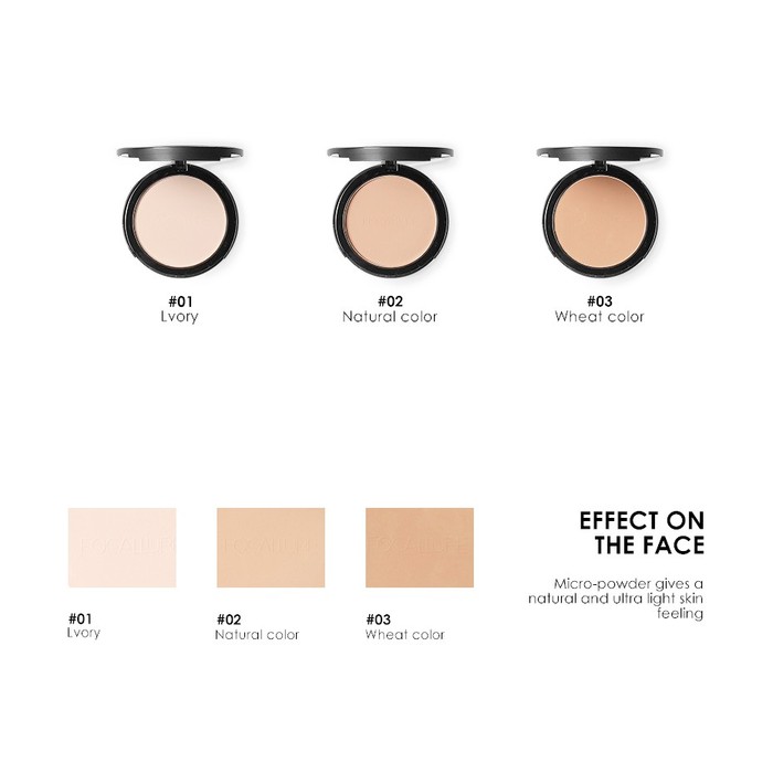Phấn phủ dạng nén Face Powder Focallure 8.4g FA16